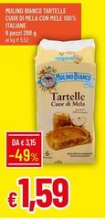 Mulino Bianco - Tartelle Cuor Di Mela Con Mele 100% Italiane