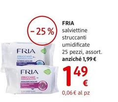 Fria - Salviettine Struccanti Umidificate 25 Pezzi, Assort.