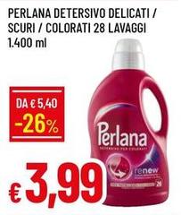 Perlana - Detersivo Delicati/Scuri/Colorati