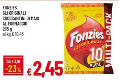 Fonzies - Gli Originali Croccantini Di Mais Al Formaggio