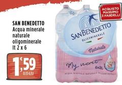 San Benedetto - Acqua Minerale Naturale Oligominerale