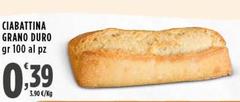 Ciabatina Grano Duro