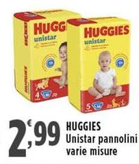 Huggies - Unistar Pannolini 