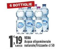 Vera - Acqua Oligominerale Naturale/Frizzante 