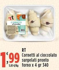 RT - Cornetti Al Cioccolato Surgelati Pronto 
