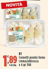 RT - Cornetti Pronto Forno Crema/Albicocca  