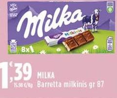 Milka - Barretta Milkinis 