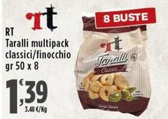 RT - Taralli Multipack Classici/Finocchio