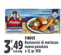 Findus - Bastoncini Di Merluzzo Nuova Panatura 