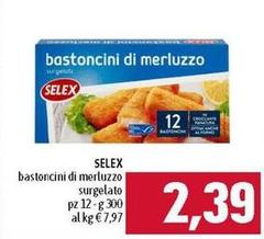 Selex - Bastoncini Di Merluzzo Surgelato