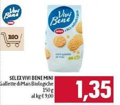 Selex - Vivi Bene Mini Gallette Di Mais Biologiche