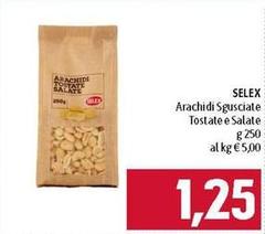 Selex - Arachidi Sgusciate Tostate E Salate