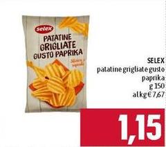 Selex - Patatine Grigliate Gusto Paprika