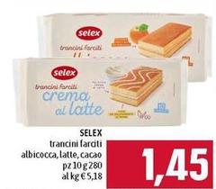 Selex - Trancini Fardi Albicocca, Latte, Cacao