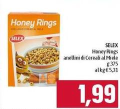 Selex - Honey Rings Anellini Di Cereali Al Miele