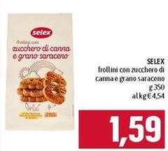 Selex - Frollini Con Zucchero Di Canna E Grano Saraceno