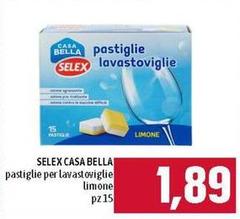Selex - Casa Bella Pastiglie Per Lavastoviglie Limone