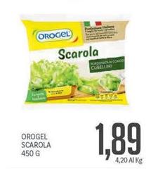 Orogel - Scarola