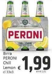 Peroni - Birra Chill Lemon