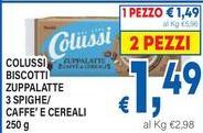 Colussi - Biscotti Zuppalatte 3 Spighe/ Caffe' E Cereali