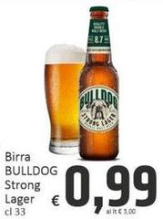 Bulldog - Birra Strong Lager