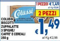 Colussi - Biscotti Zuppalatte/ Caffe' E Cereali