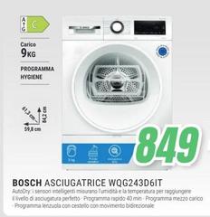 Bosch - Asciugatrice WQG243D61T