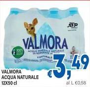 Valmora - Acqua Naturale