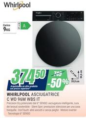 Whirlpool - Asciugatrice C WD 96M WBS IT