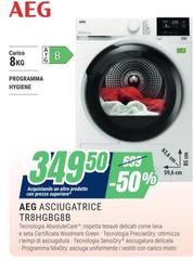 Aeg -  Asciugatrice Tr8hgbg8b