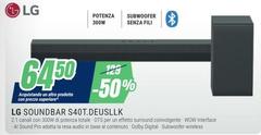 LG - Soundbar S40T.DEUSLLK