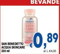 San Benedetto - Acqua Skincare