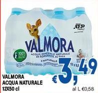 Valmora - Acqua Naturale