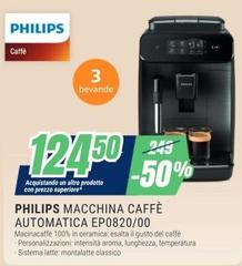 Philips - Macchina Caffè Automatica Ep0820/00