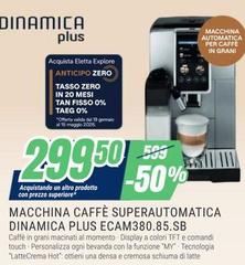 Macchina Caffè Superautomatica ECAM380.85.SB
