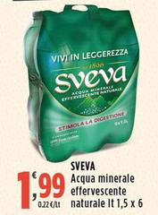 Sveva - Acqua Minerale Effervescente Naturale