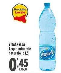Vitasnella - Acqua Minerale Naturale
