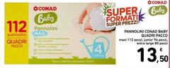 Conad - Pannolini Baby Quadri