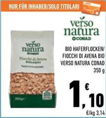 Conad - Bio Haferlocken/ Fiocchi Di Avena Bio Verso Natura