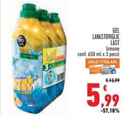 Last - Gel Lavastoviglie