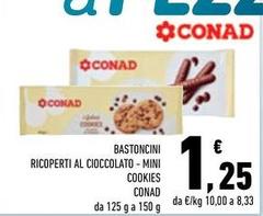 Conad - Bastoncini Ricoperti Al Cioccolato - Mini Cookies