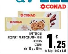Conad - Bastoncini Ricoperti Al Cioccolato - Mini Cookies