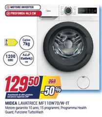 Midea - Lavatrice MF110W70/W-IT