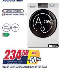 Haier - Lavasciuga Hwd100-BP16929AS