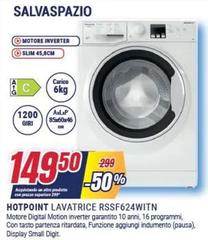 Hotpoint - Lavatrice RSSF624WITN