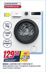 Midea - Lavatrice MF110W70/W-IT