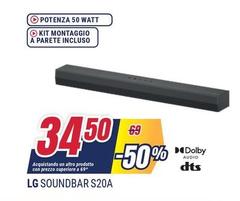 LG - Soundbar S20A