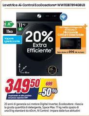 Beko - Lavatrice AI Control Ecodosatore WW11D87B94GBU3