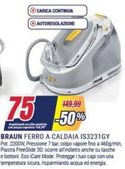 Braun - Ferro A Caldaia IS3231GY
