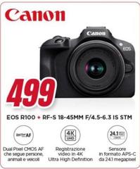 Canon - EOS R100 + RF-S 18-45MM F/4.5-6.3 IS STM
